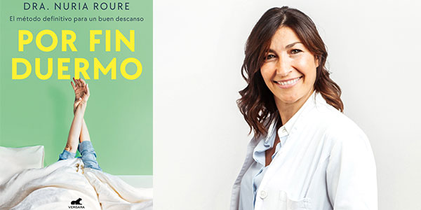 Libro "Por fin duermo: El método definitivo para un buen descanso" de Nuria Roure en tapa blanda