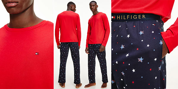Chollo Pijama estampado Tommy Hifiger para hombre 