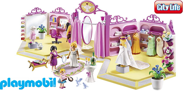Chollo Set Tienda de Novias de Playmobil con 3 figuras 