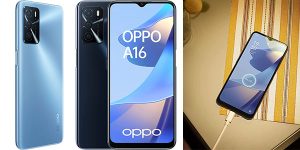 Chollo Oppo A16 Dual SIM 4GB + 64GB de 6.5" con carga rápida