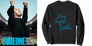 Chollo Sudadera oficial "Vivir partido a partido" de Simeone