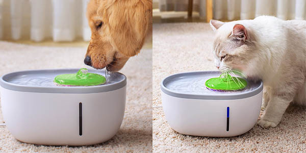 Fuente de agua automática RIOGOO para mascotas