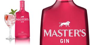 Botella de ginebra Master's Gin Pink de 700 ml barata en Amazon