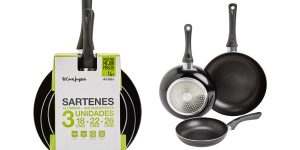 Juego de 3 sartenes Nuestro Mejor Precio baratas en El Corte Inglés
