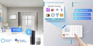 Kerui Tuya smart WiFi GSM alarma chollo