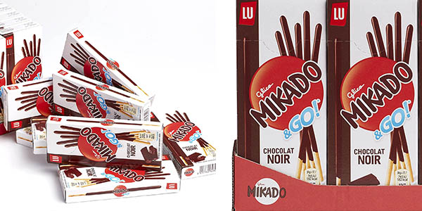 LU Mikado Go Chocolat Noir pack ahorro