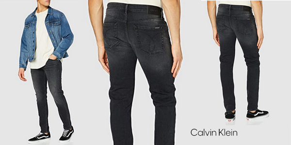 Pantalones vaqueros Calvin Klein Slim Taper Jeans para hombre en Amazon