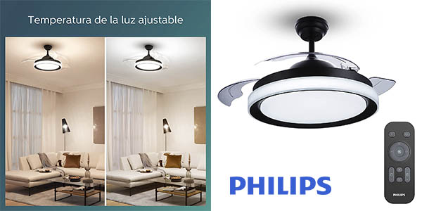 Philips Lighting Bliss ventilador techo chollo