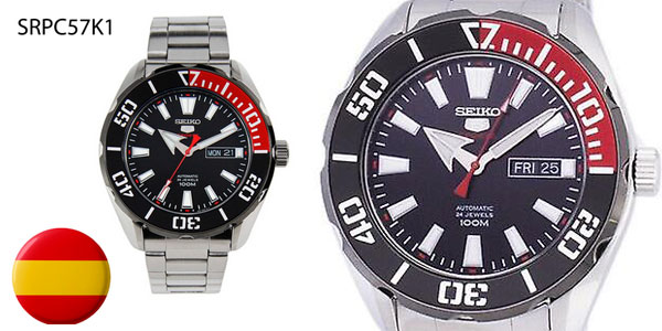 Reloj de pulsera deportivo Seiko 5 Sports SRPC57K1 para hombre barato en AliExpress Plaza