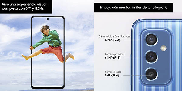 Samsung Galaxy M52 smartphone oferta