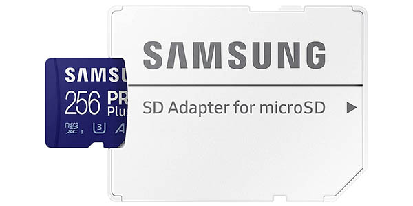 Samsung Pro Plus A2 V30 tarjeta Microsdxc barata