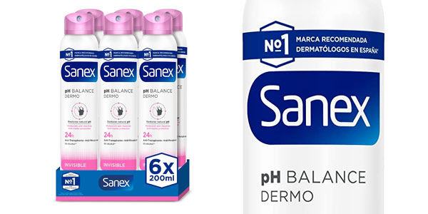Sanex Ph Balance Dermo desodorante barato