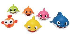 Juego x6 tiburones Baby Shark para baño (ODS 48821) barato en Amazon