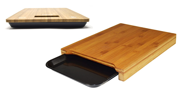 Tabla de cortar de cocina Jocca con bandeja resistente barata en Amazon