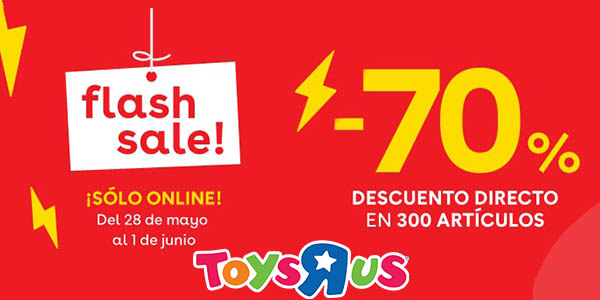 TouysRus promoción Flash Sale!