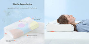 Almohada cervical viscoelástica Sweetnight