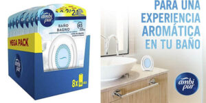 Ambipur baño ambientador nubes algodón pack ahorro