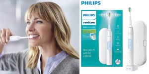 Cepillo eléctrico Philips Sonicare ProtectiveClean 4500 HX6839/28 con tecnología sónica barato en Amazon