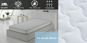 Chollo Colchón Dormio Ergonomic Sport de 90 x 190 cm
