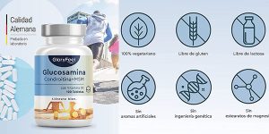 Chollo Complemento GloryFeel Glucosamina 1.600 mg de 120 pastillas
