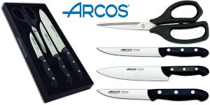 Chollo Juego Arcos Maitre de 3 cuchillos y tijeras