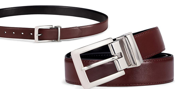 Cinturón reversible de 2 colores Bulliant para hombre chollo en Amazon