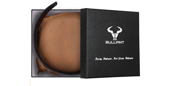 Cinturón reversible de 2 colores Bulliant para hombre en Amazon