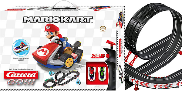 Circuito Mario Kart Go con 2 vehículos barato
