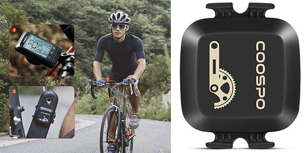 Coospo sensor velocidad ciclismo chollo
