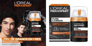 Crema de cuidado diario Anti-Granos L'Oréal Paris Men Expert Pure Carbon de 50 ml barata en Amazon