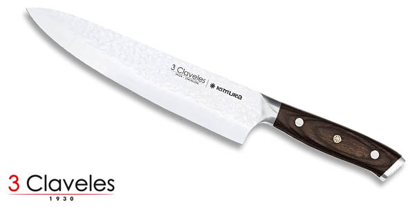 ▷ Chollo Cuchillo cocinero profesional 3 Claveles Kimura de 20 cm por sólo  16,87€ (-26%)