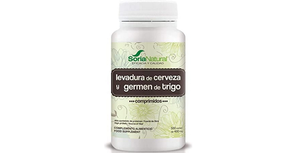 Bote x500 Cásulas de Soria Natural Levadura de Cerveza y Germen de Trigo en Amazon