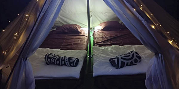 Jardín Karlitos Tented Camp Coín escapada barata