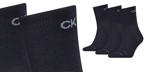 Pack x3 Calcetines Calvin Klein Quarter en Amazon