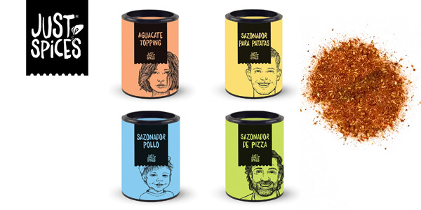 Pack x4 Sazonadores Just Spices más vendidos baratos en Amazon