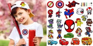 Pack x23 Parches termoadhesivos divertidos para los niños que rompen todos los pantalones baratos en Amazon