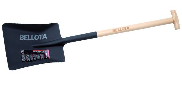 Pala cuadrada Bellota 5502-3 MM con mango muleta barata en Amazon