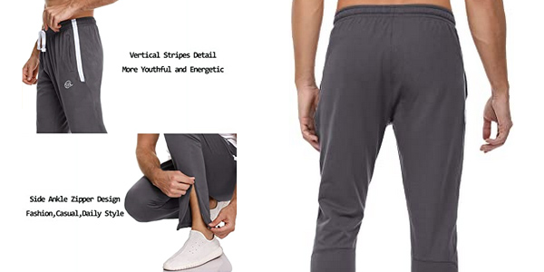 Pantalones deportivos Sykooria para hombre en Amazon