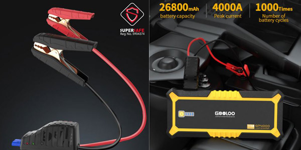 Batería portátil Titán GP4000 de Goolo chollo en AliExpress