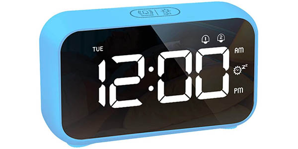 Reloj despertador digital LED LATEC