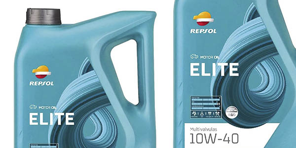 Repsol Elite Multiválvulas 10W 40 aceite coche oferta
