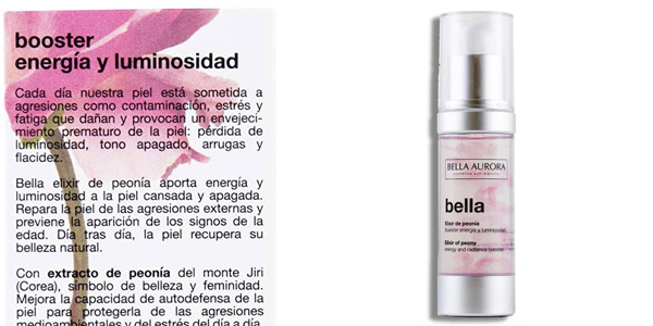 Tratamiento Facial Anti-Edad y Anti-Arrugas Bella Aurora de 30 ml en Amazon