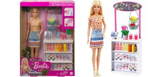 Playset Barbie Puesto de Smoothies con accesorios (Mattel GRN75) barato en Amazon