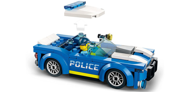 Set construcción x94 Piezas LEGO City Coche de Policía (60312) en Amazon