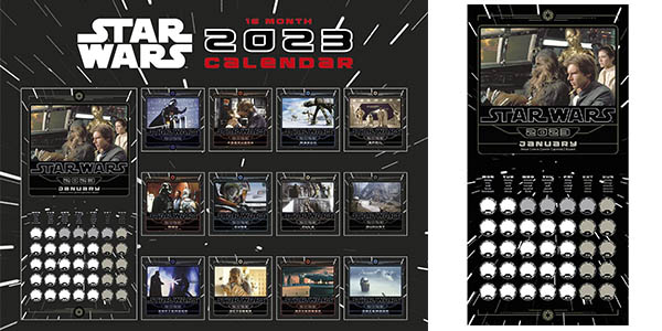 Star Wars calendario 2023 oferta