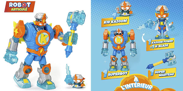 Superthings Superbot Kazoom Power Robot articulado oferta