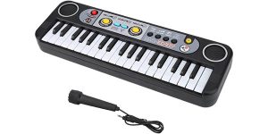 Teclado de piano electrónico para niños