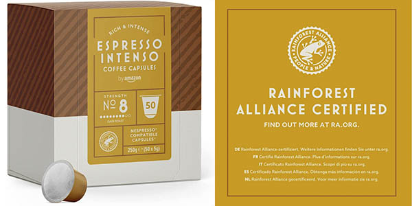 Amazon Espresso Intenso cápsulas café oferta