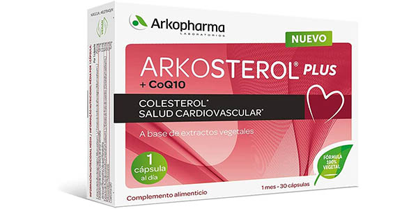 Cápsulas Arkosterol Plus + Q10 de Arkopharma
