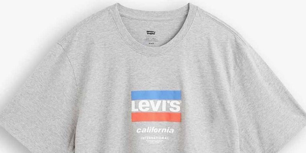 Camiseta Levi's SS Relaxed Fit tee California para hombre en Amazon